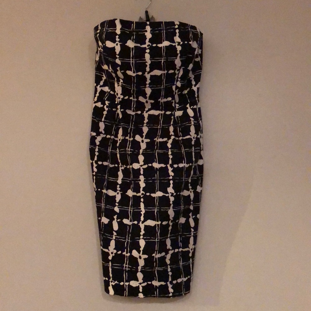 Express strapless dress.